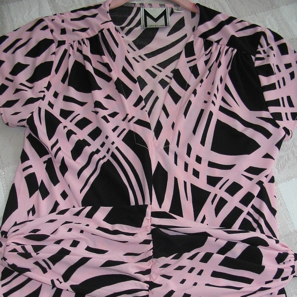 Marc Bower Blouse with Obie Tie Sash  S